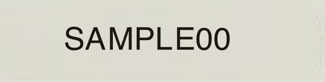 Synthetic sample certificate verification number field: SAMPLE00.